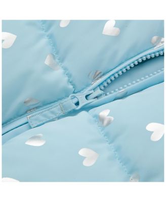 Baby Girls Soft Fleece Lined Puffer Jacket Winter Coat