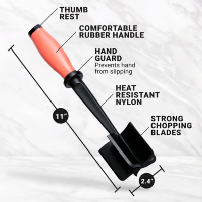 2 Pack Ground Beef Chopper Tool Hamburger Smasher Tool