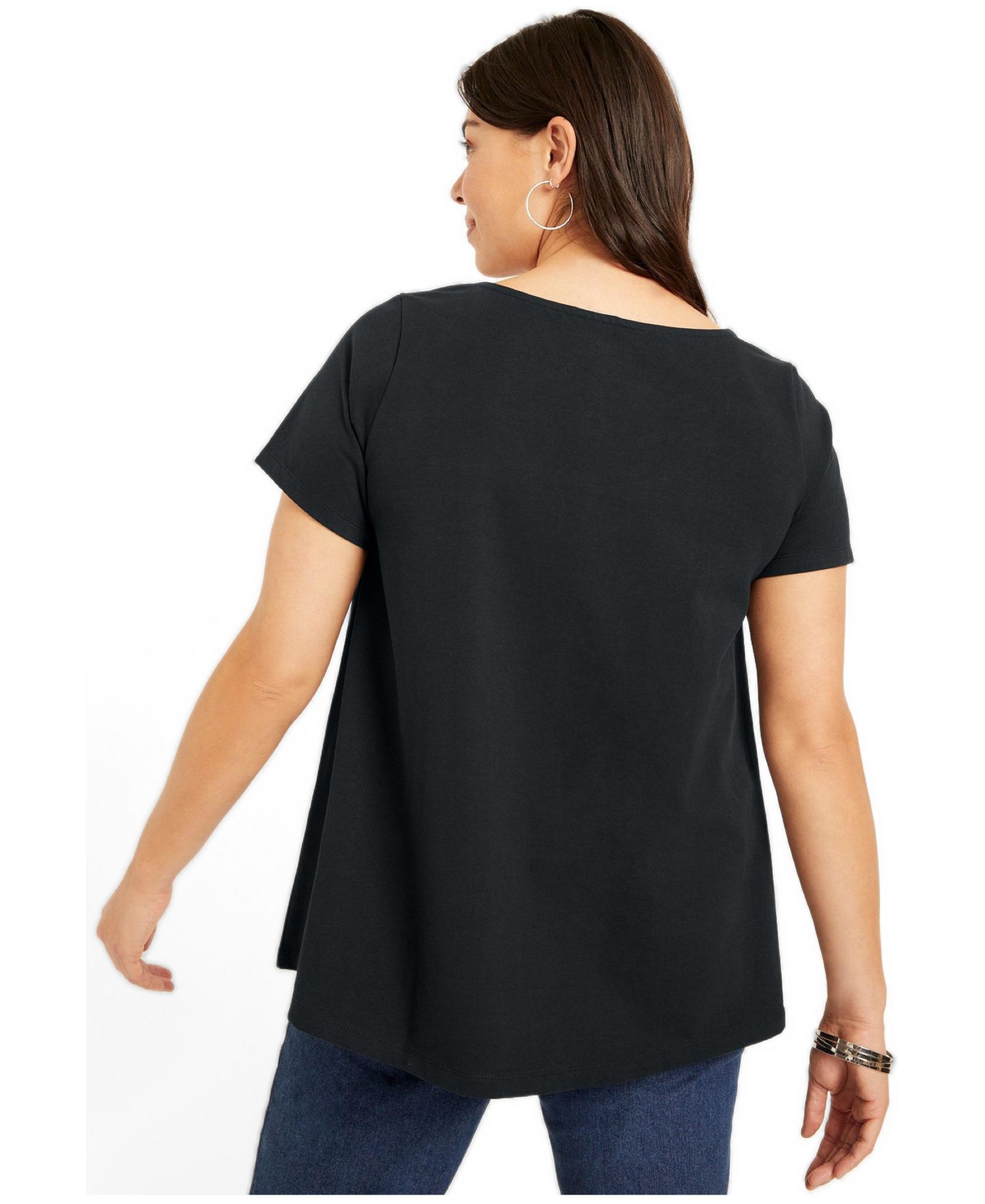 Women's Short-Sleeve Swing One Only Tunic