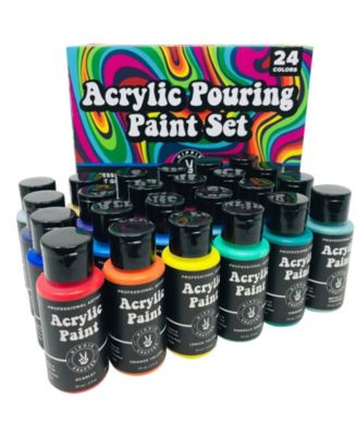 Acrylic Pouring Paint 24 Color Set