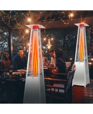 42000 BTU Pyramid Patio Heater with Wheels