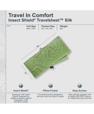 - Premium - Insect Shield TravelSheet Silk