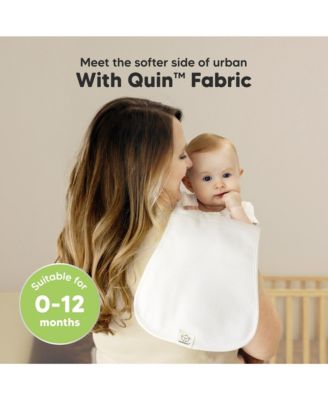 5pk Quin Baby Burp Cloths for Boys, Girls, Large Absorbent Cotton Burping Cloths for Babies, Newborns