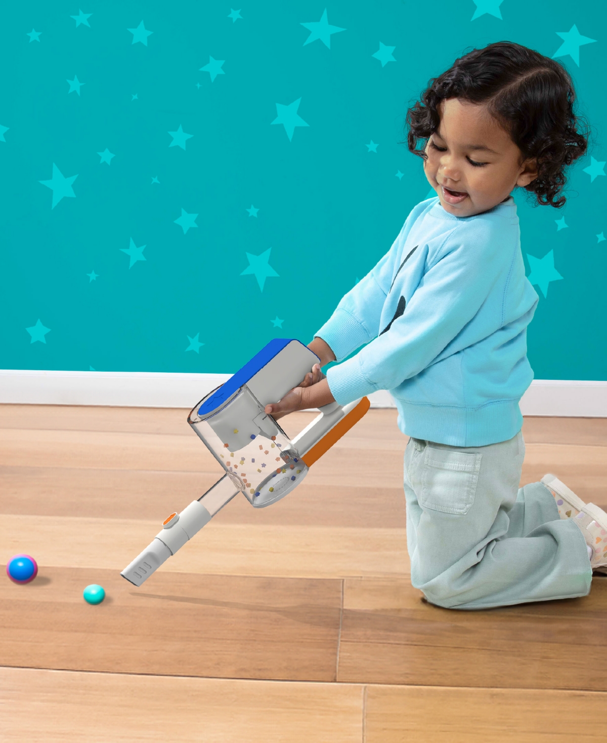 Geoffrey's Toy Box Cordless Vacuum 2-in-1 Pretend Playset In No Color
