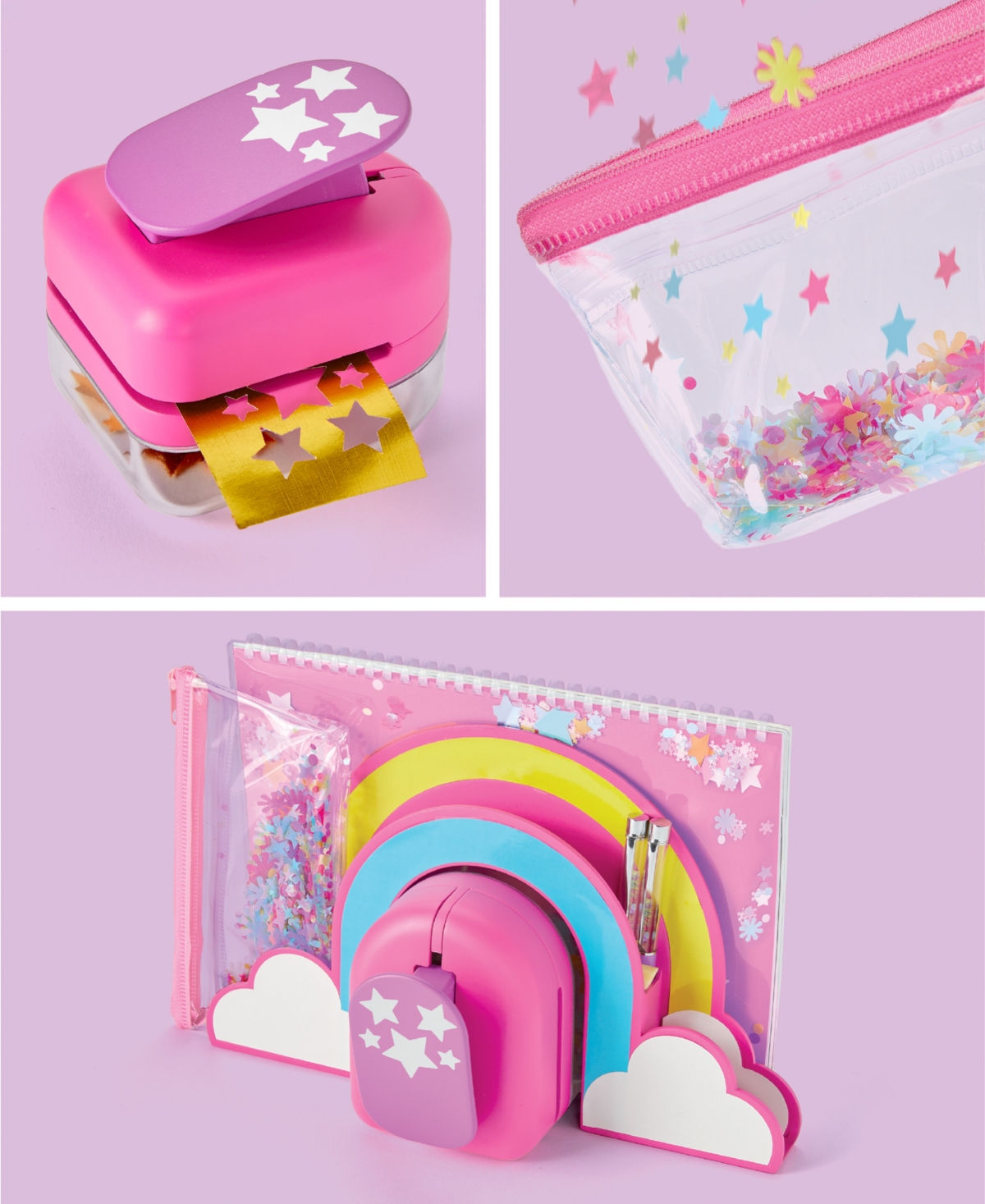 Geoffrey's Toy Box Diy Rainbow Confetti Station Sparkle Maker Kit In No Color