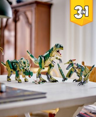 LEGO® Creator 3in1 Rex Dinosaur Toy for Kids, Animal Toy 31151