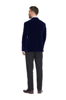 Men's Slim-Fit Velvet Shawl Lapel Tuxedo Set