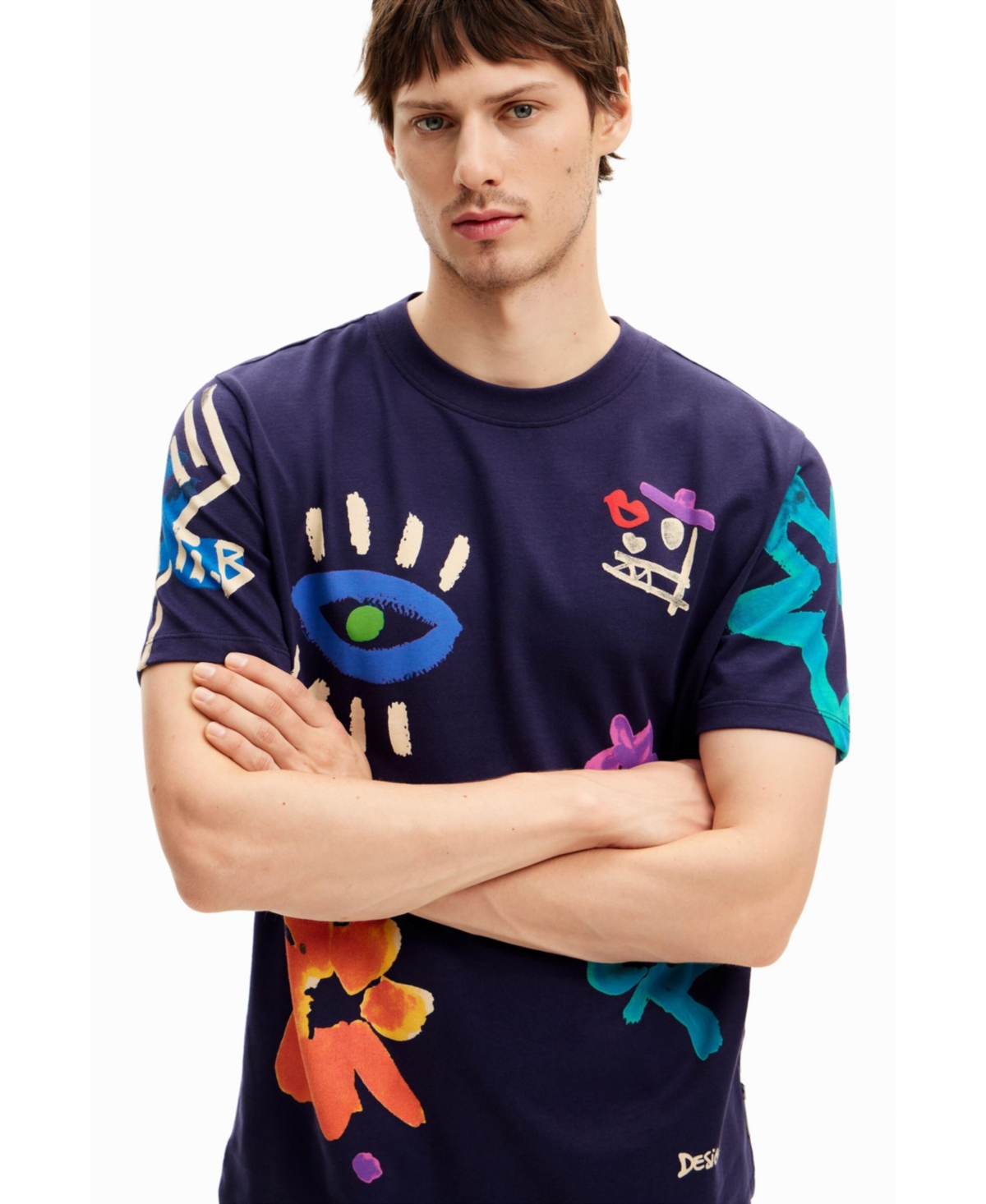 Desigual Men's Illustrated T-shirt