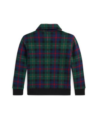 Polo Ralph Lauren Toddler and Little Boys Plaid Fleece Collared