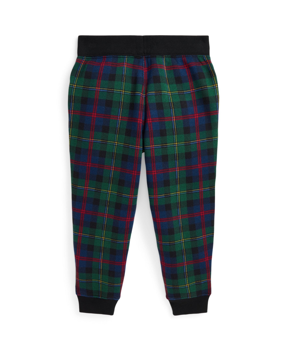 Polo Ralph Lauren Toddler and Little Boys Plaid Fleece Jogger Pant