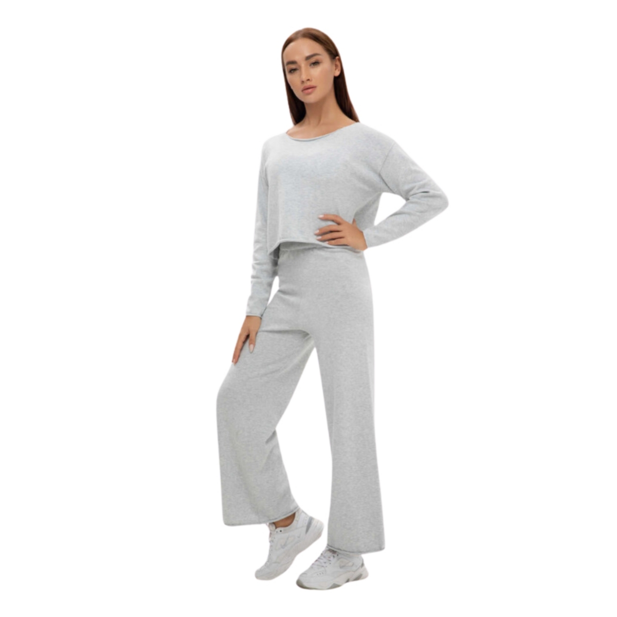 Bellemere New York Women's Bellemere Cotton Cashmere Loungewear Top
