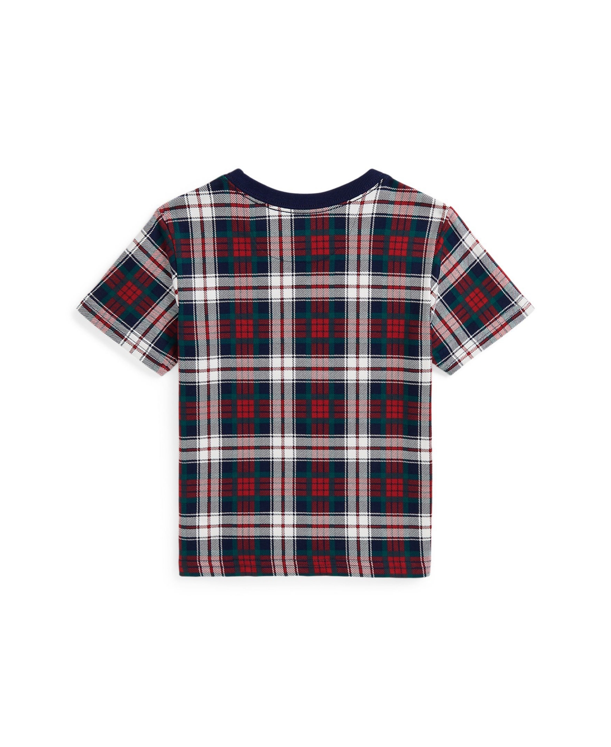 Polo Ralph Lauren Toddler and Little Boys Polo Bear Plaid Cotton Jersey Tee - Ski Tartan Ho24 Bear