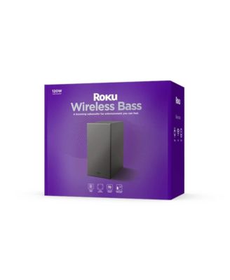 Wireless Bass Subwoofer - Black