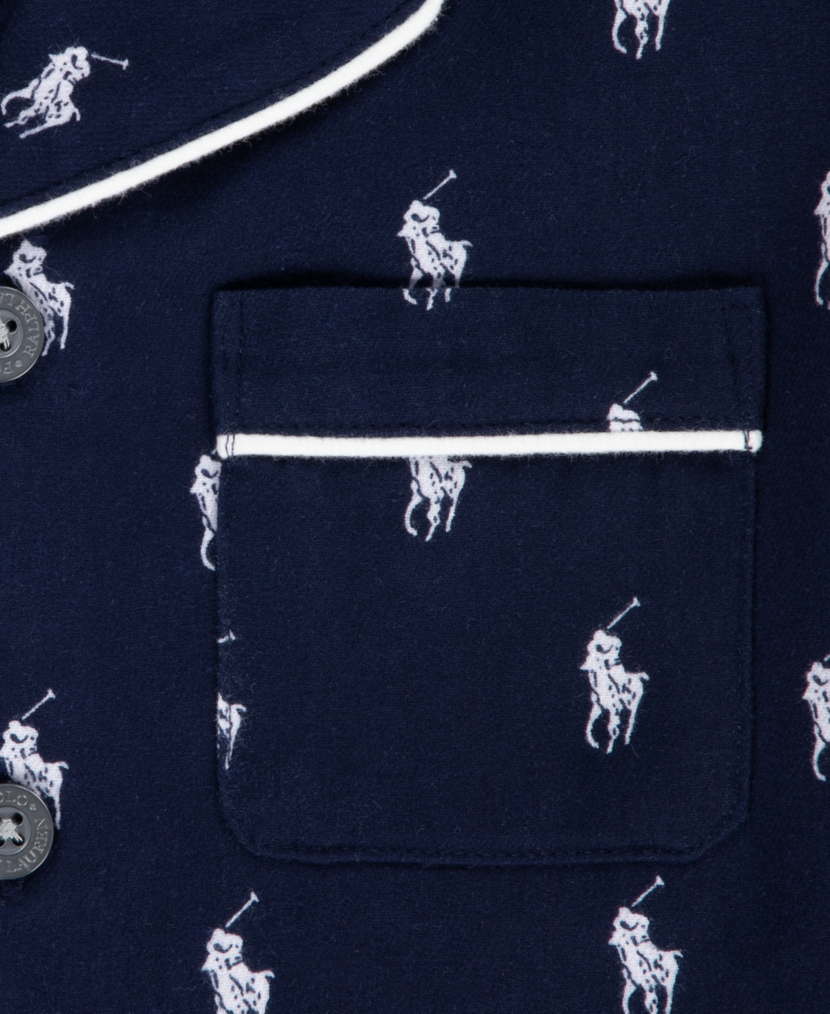 Polo Ralph Lauren Ralph Lauren Boys Pyjama Set In Newport Navy