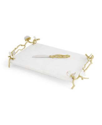 Butterfly Ginkgo Gold Cheeseboard Spreader