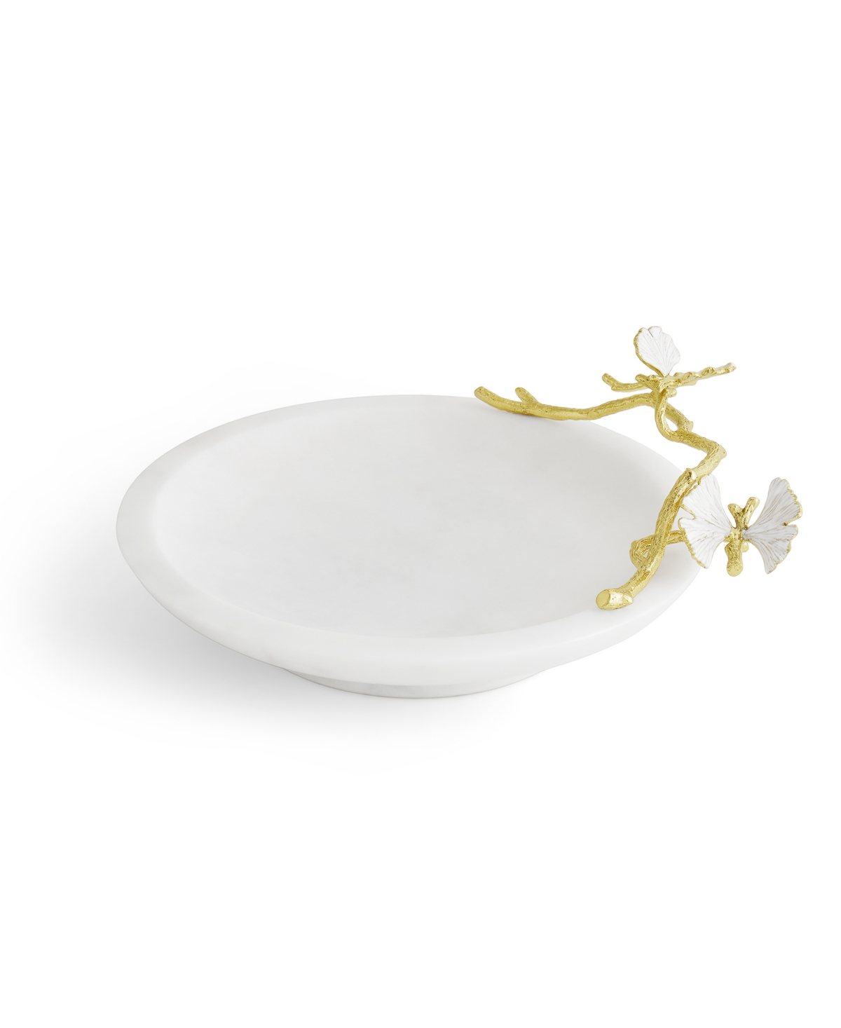 Michael Aram Butterfly Ginkgo Gold Trinket Dish, 9.5" X 8" In No Color