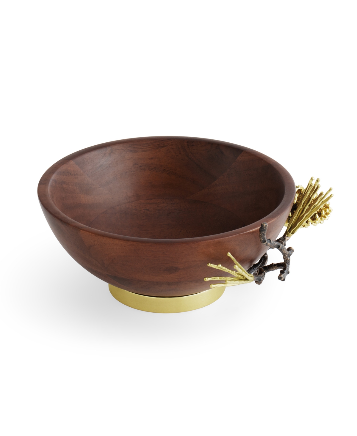 Shop Michael Aram Pinecone Wood Small Bowl In No Color