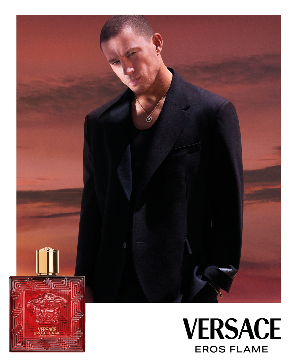 Versace 4-Piece Eros Flame Eau de Parfum Set