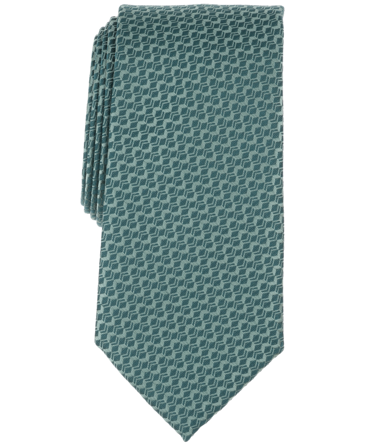 Perry Ellis Men's Weldon Textured Tie - Teal