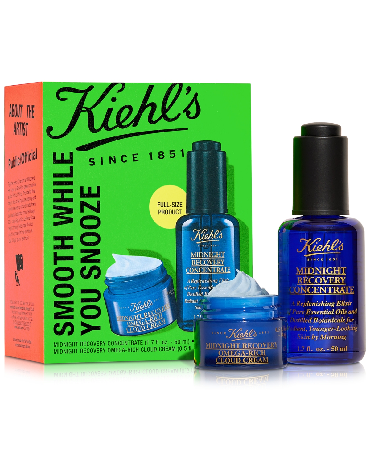 Kiehl's Since 1851 2-Pc. Smooth While You Snooze Skincare Set - Hol24 Us