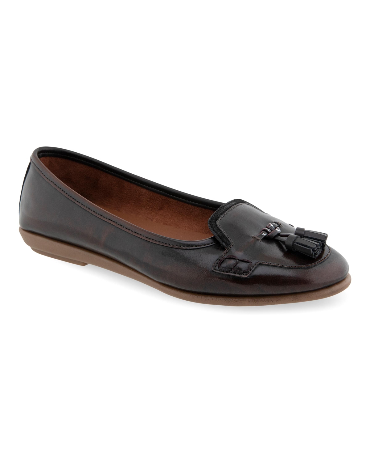 AEROSOLES WOMEN'S BROOKS TASSEL BALLET FLATS 