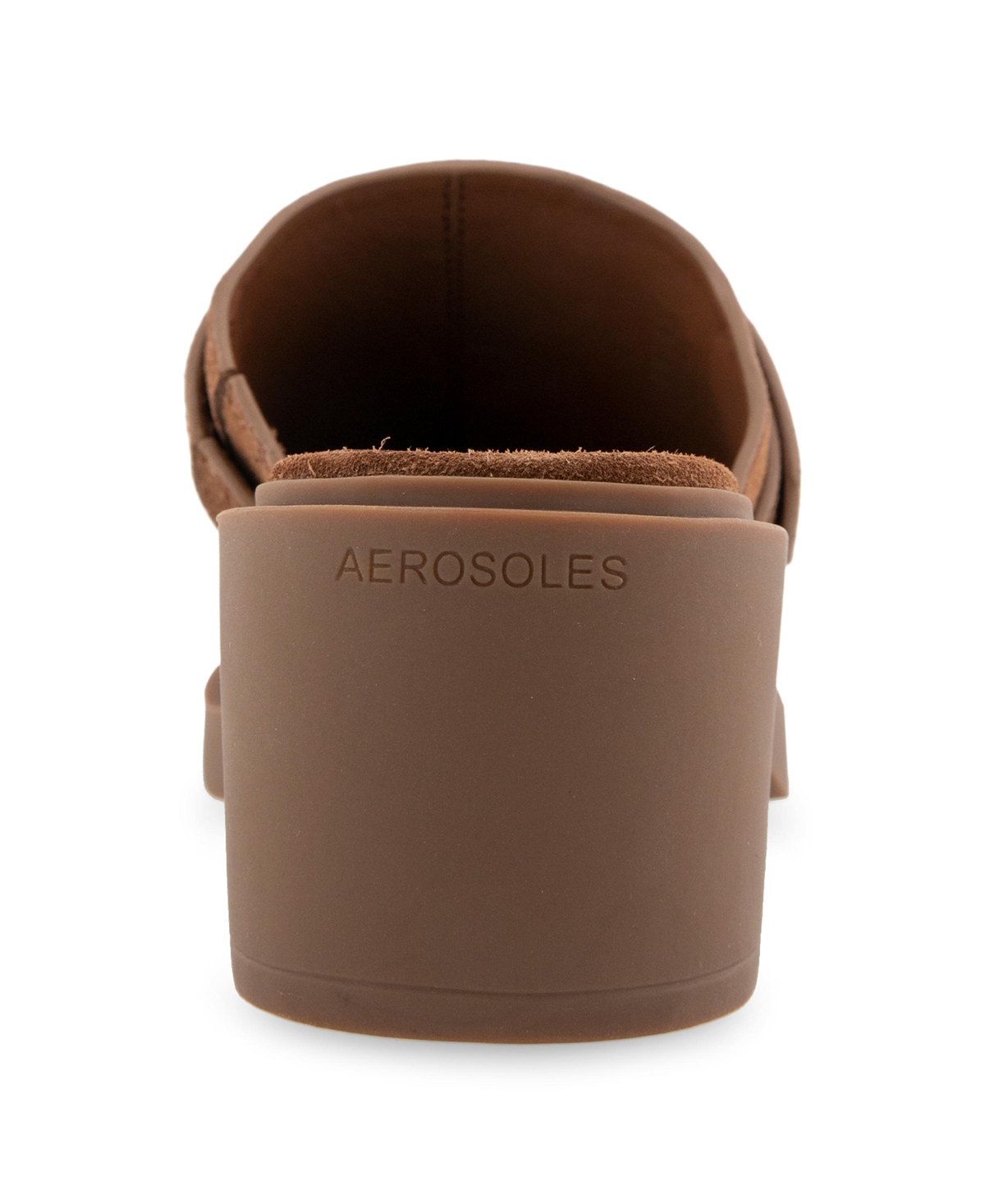 AEROSOLES WOMEN'S GUNDA BLOCK HEEL MULES 