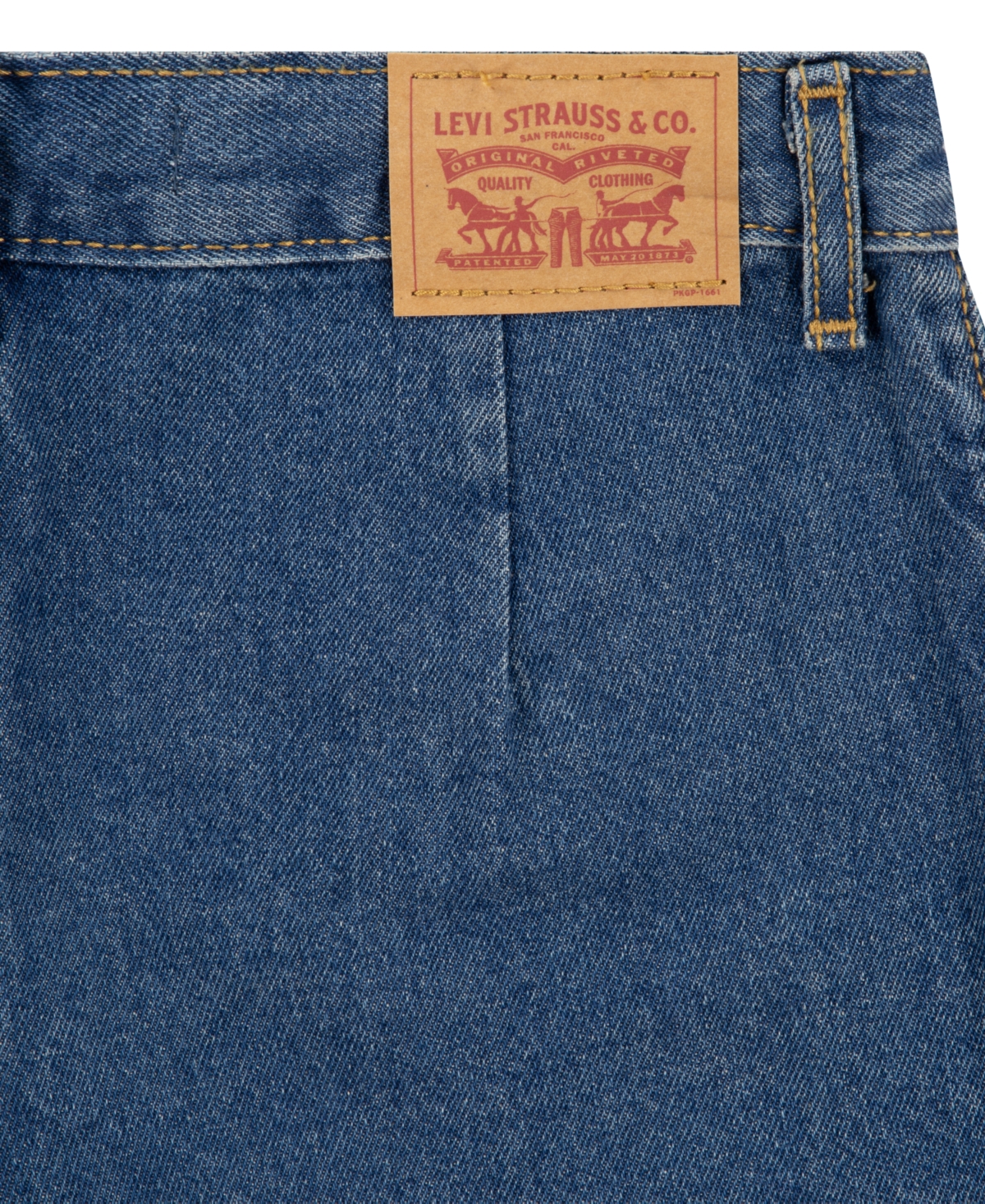 Levi's Big Girls Pleated Denim Scooter