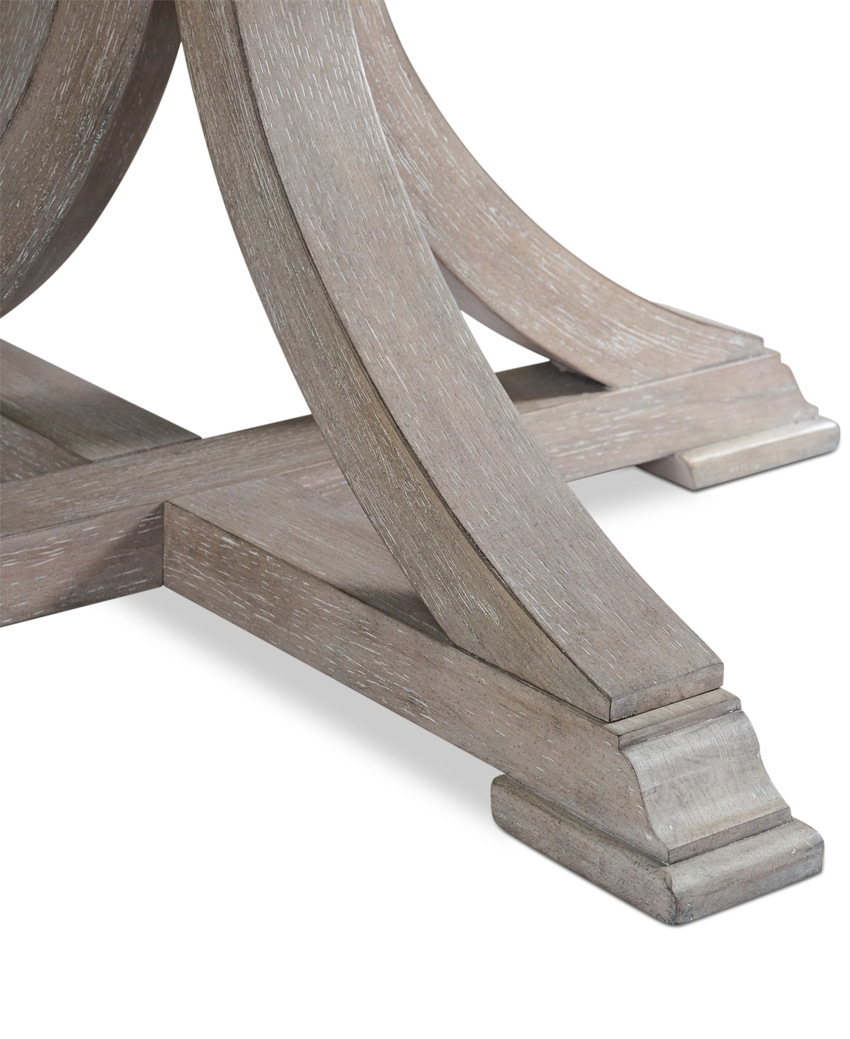 Macy's Sadie Round Dining Table, Created For  In Gray