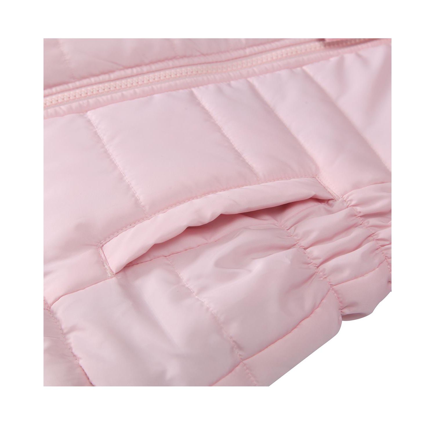 Girls Reversible Sherpa Fleece Puffer Jacket