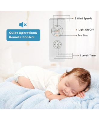 Wooden Blades and Remote Control 52 Inches Ceiling Fan