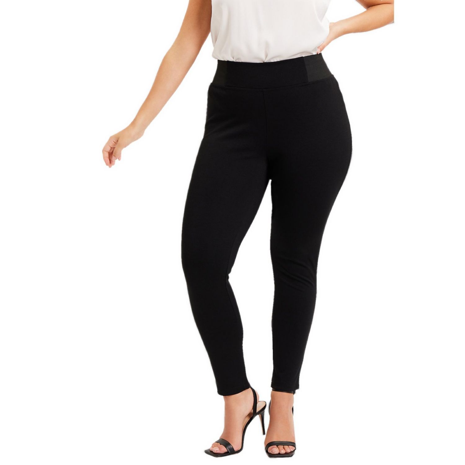 Women's June and Vie FormFit Classic Ponte Pant