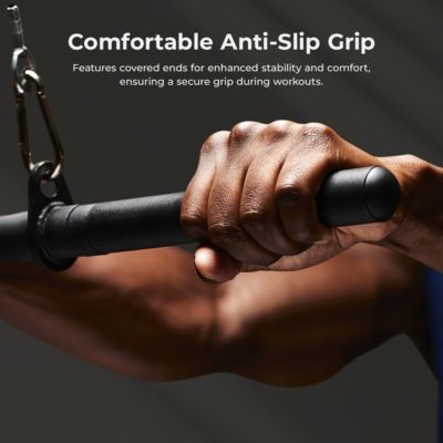 Rotating Straight Bar Cable Attachment, Up to 330 LBs Support