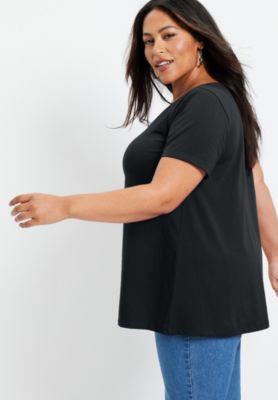 Women's June + Vie Short-Sleeve Swing One + Only Tee