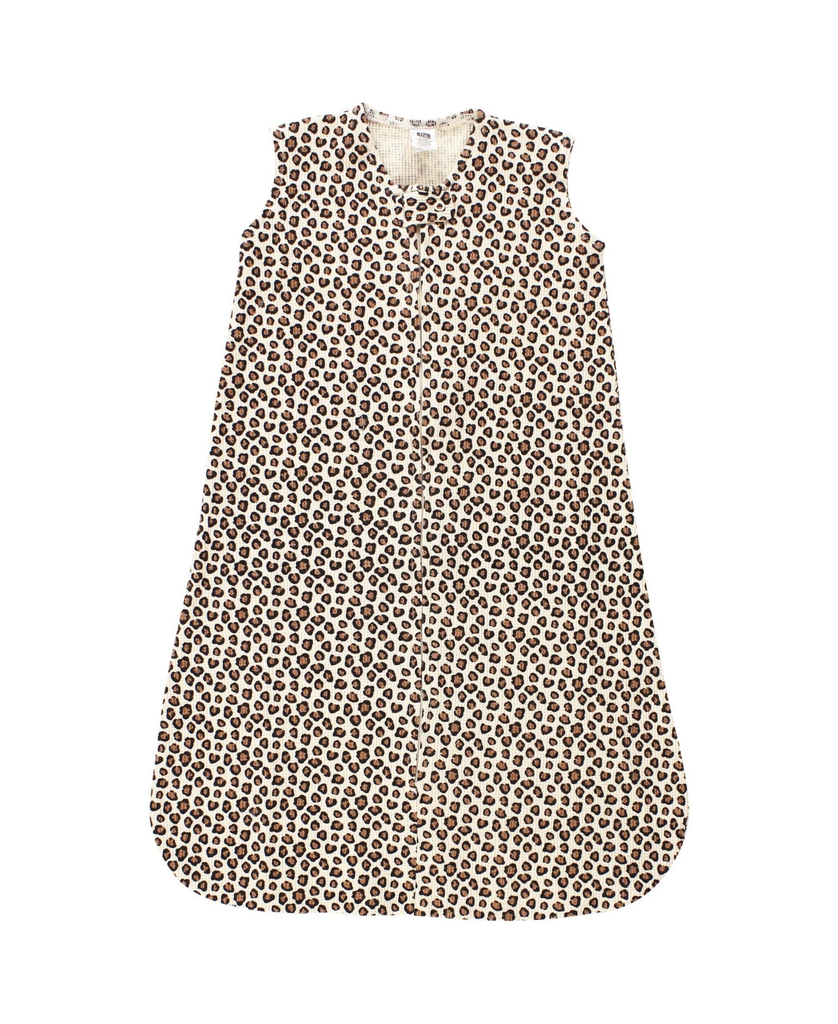 Hudson Baby Baby Girls Thermal Sleeveless Sleeping Bag 2pk,- Buffalo plaid leopard