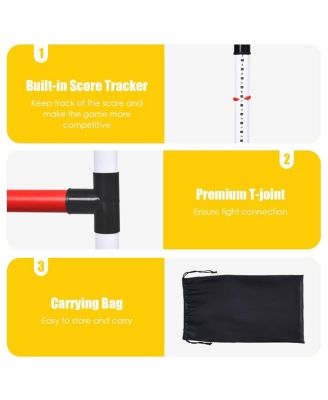 Ladder Ball Toss Game Bolas Score Tracker Carrying Bag