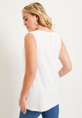 Women's Plus Size V-Neck One + Only Tank Top