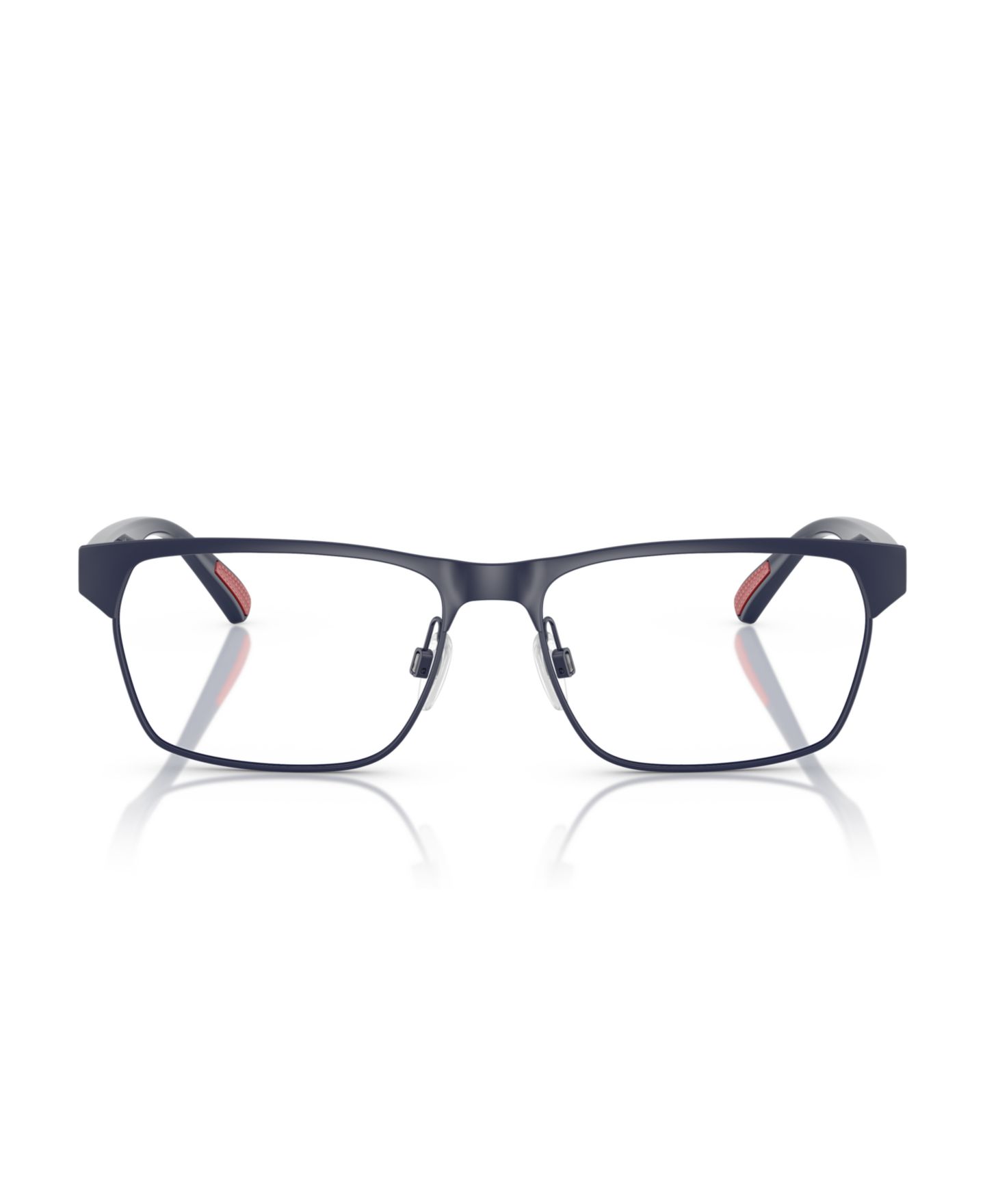 Мужские очки Polo Ralph Lauren Man Rectangle Metal PH1232 Eyeglasses, цвет: Тёмно-синий — фото 2