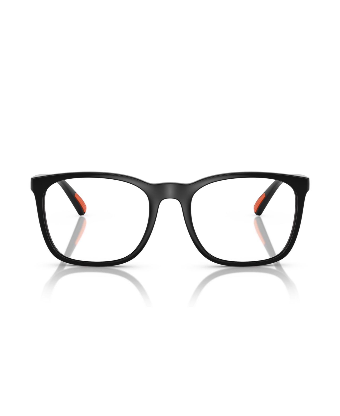 Мужские очки Polo Ralph Lauren Man Rectangle Plastic PH2281U Eyeglasses, цвет: Блестящий чёрный — фото 2