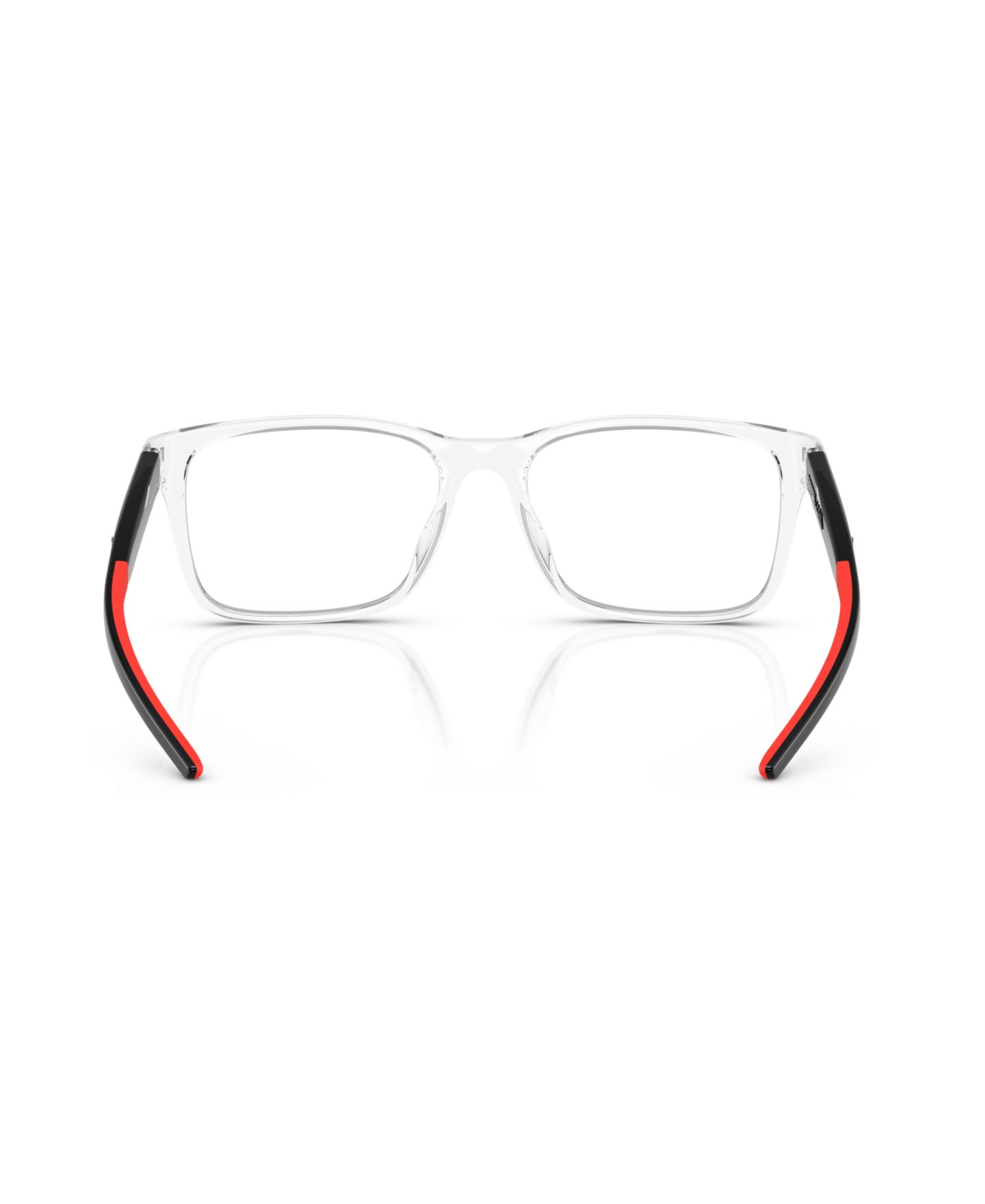 Мужские очки Scuderia Ferrari Man Square Plastic FZ8010U Eyeglasses, цвет: Прозрачный — фото 4