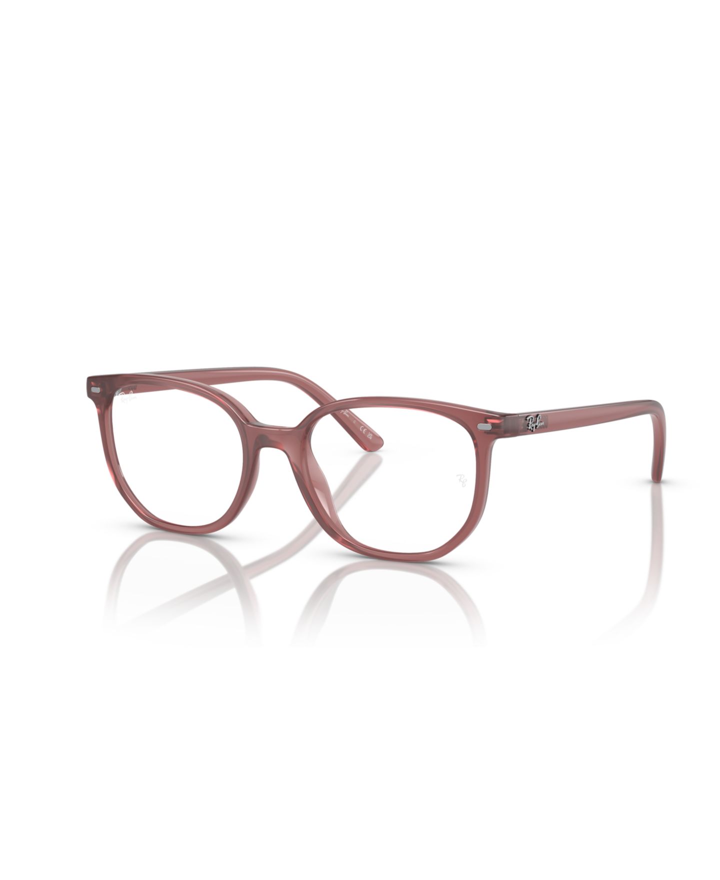 Детские очки Ray-Ban Irregular Plastic RB9097V Elliot Eyeglasses(Ages 04-06), цвет: Розовый — фото 1