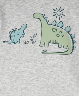 Baby Boys Dinosaur Hooded Bodysuit & Pants, 2-Piece Set