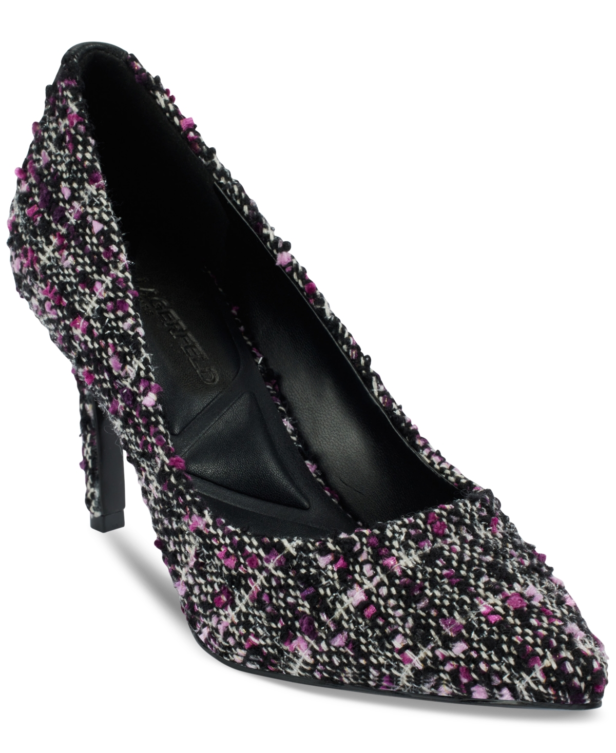 Women's Royale High-Heel Pumps - Black/ Dark Plum