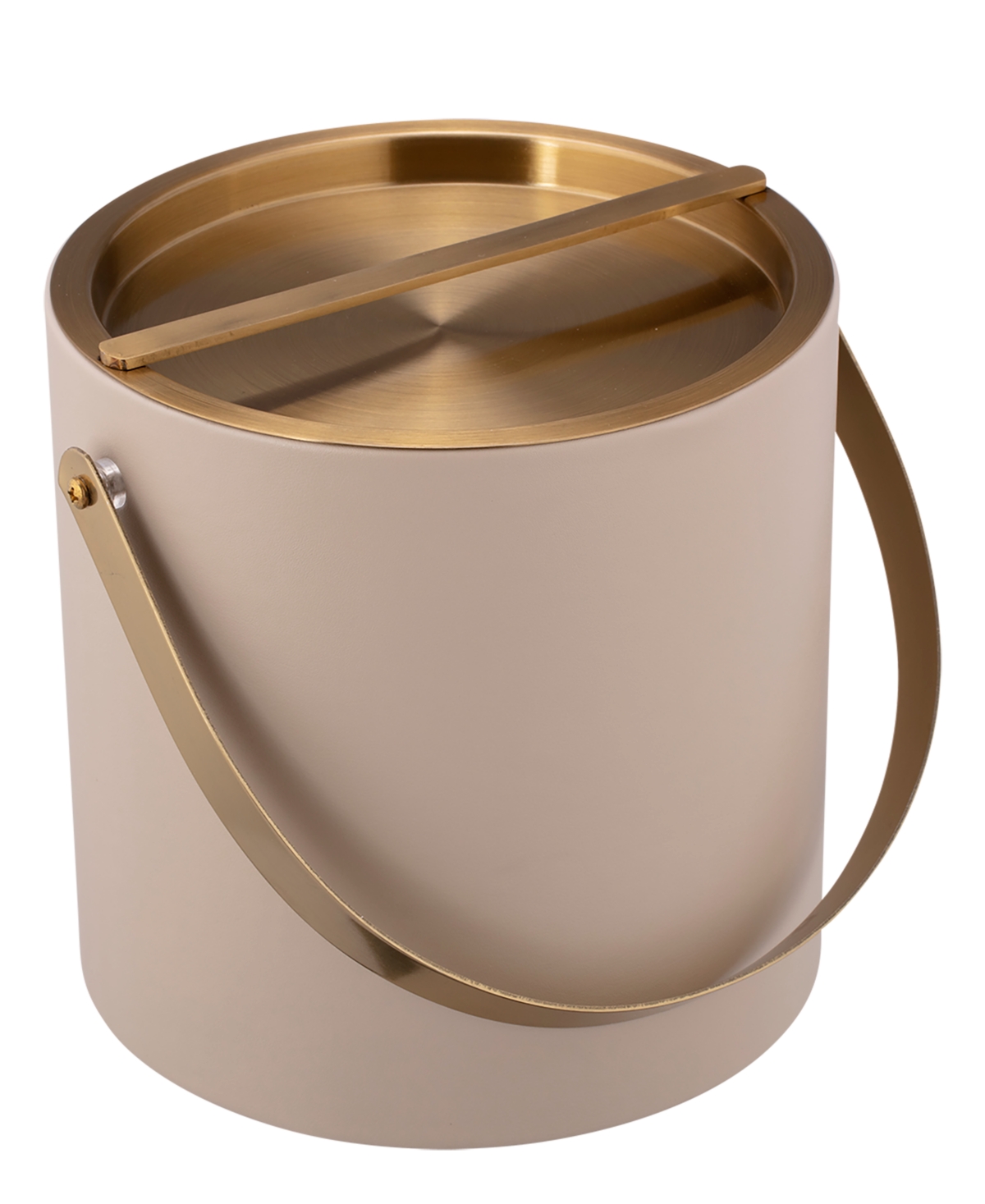 Kraftware Santa Barbara Ice Bucket, 3 Quart In Taupe