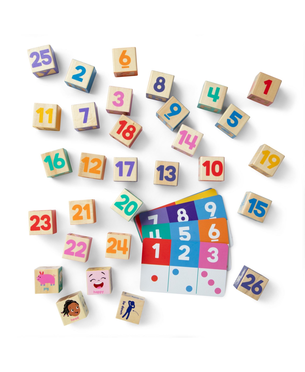 Melissa & Doug Ms. Rachel Blocks And Activity Cards In Multi-color