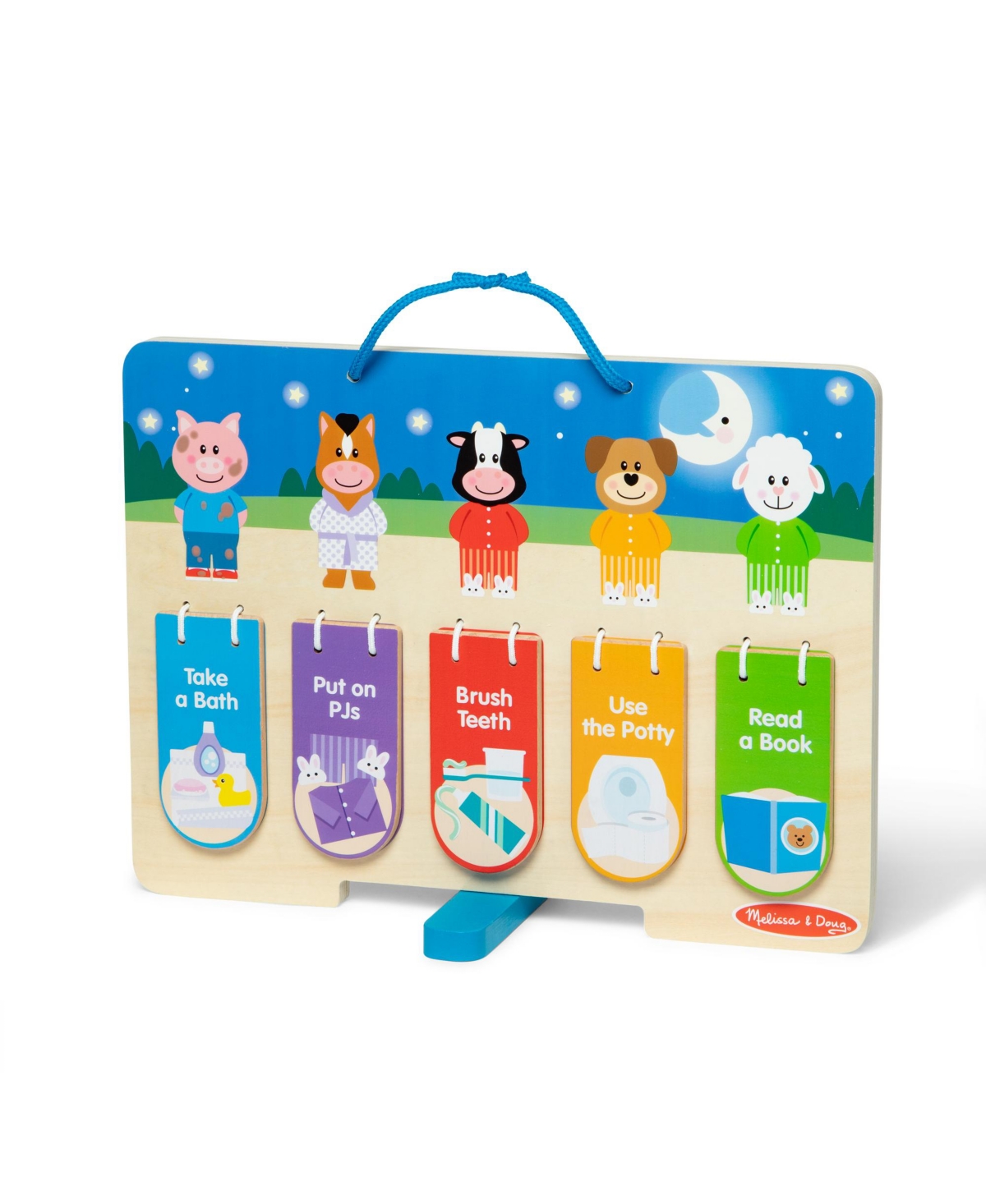 MELISSA & DOUG DAILY ROUTINES CHART IN DISPLAY 