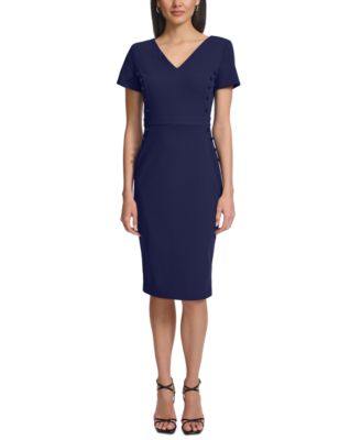 Calvin Klein Women's Blue Dresses - Macy's