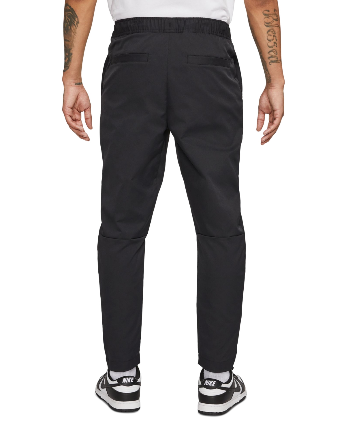 Nike Club Men's Woven Tapered Leg Pants -white