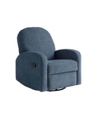 31.9"W Polyester Phoenix Swivel Rocker Recliner