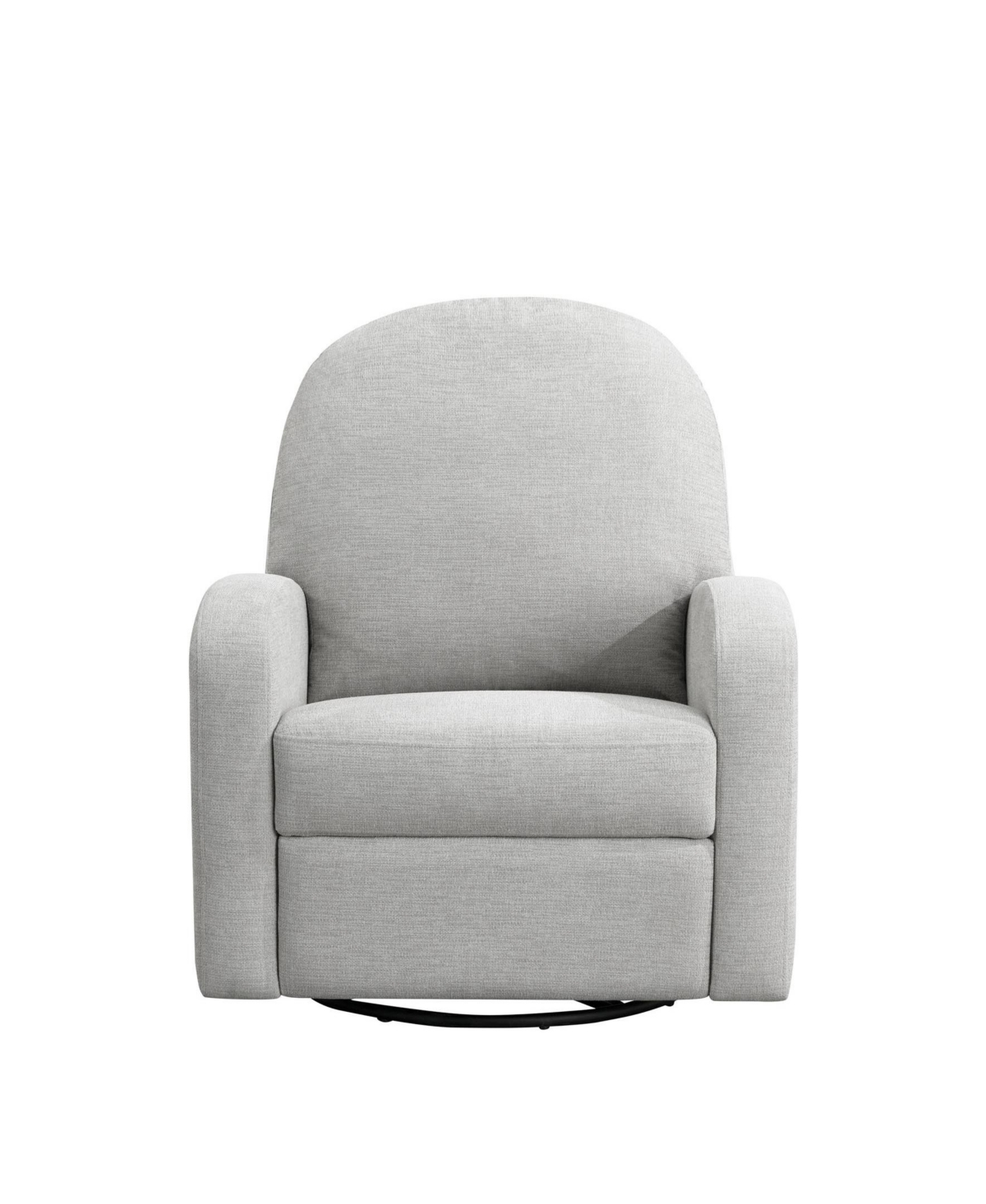 Relax A Lounger 31.9"w Polyester Phoenix Swivel Rocker Recliner In Light Gray