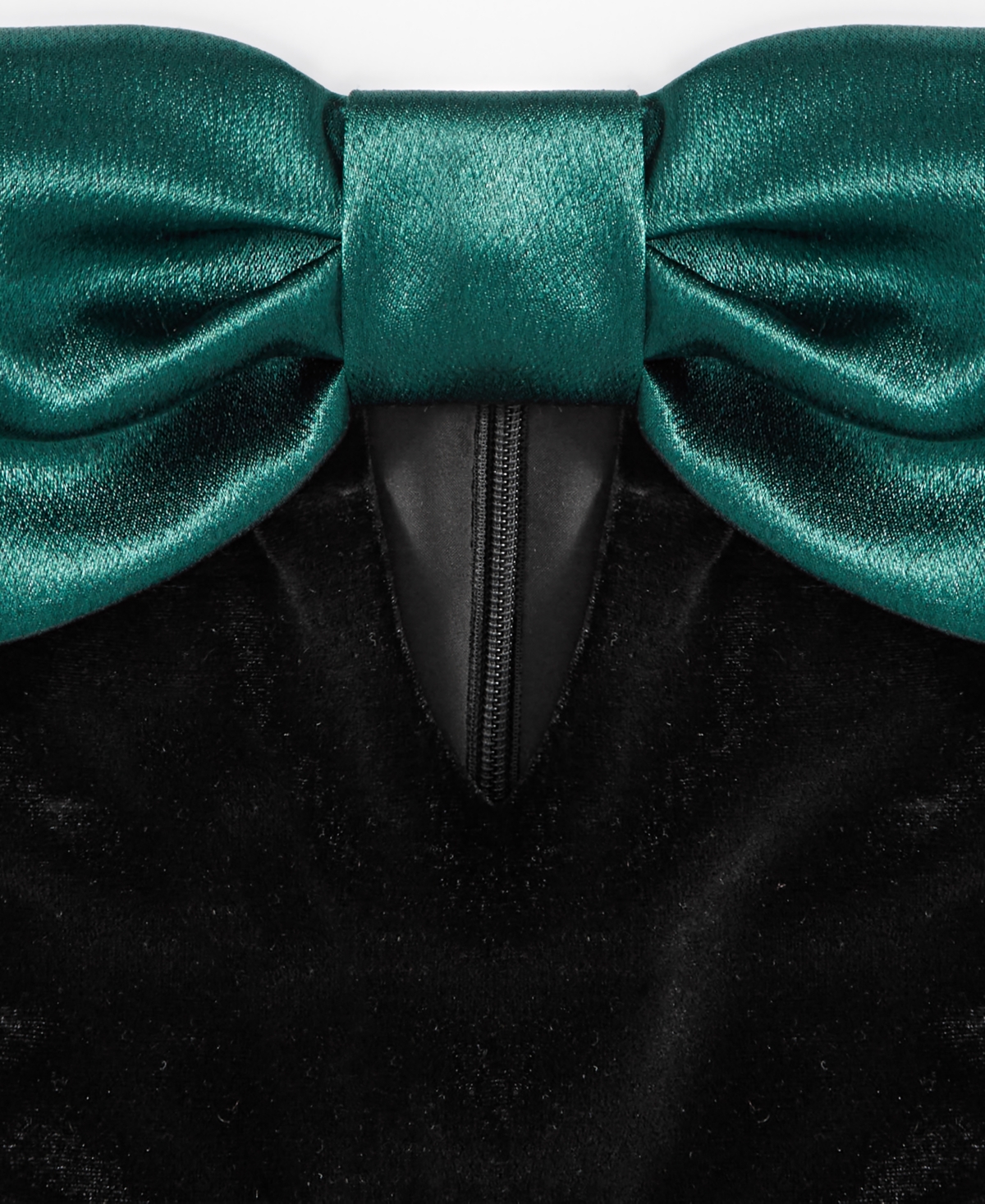 Avec Les Filles Women's Strapless Bow-Top Mini Dress - Black - Em